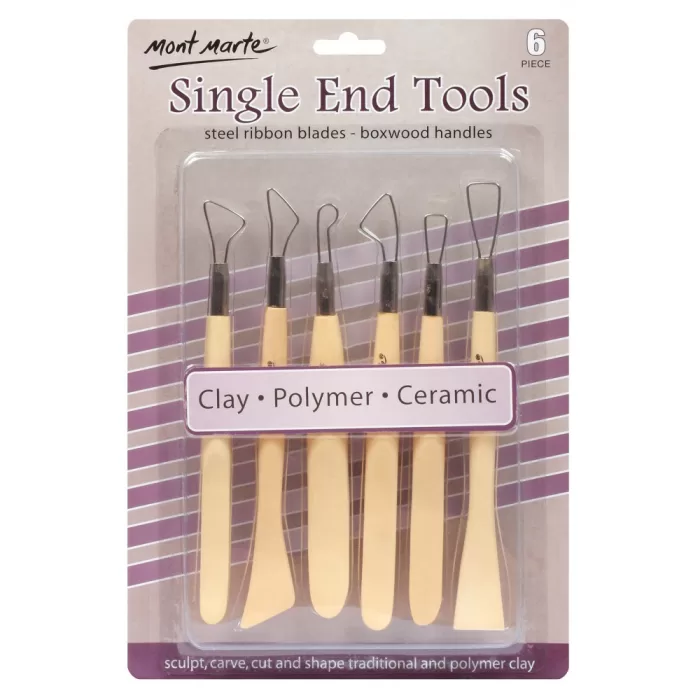 MONT MARTE Single End Tools Set of 6 Pieces