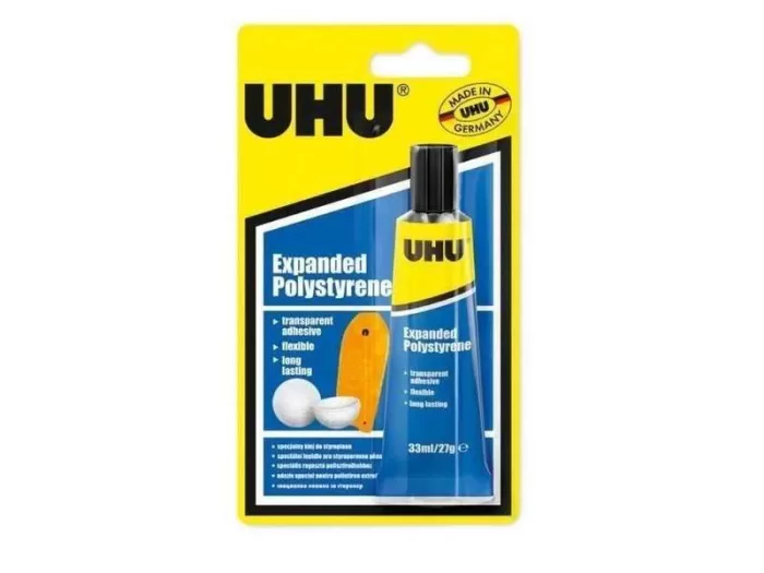 UHU Glue Expanded Polistirene 33ml