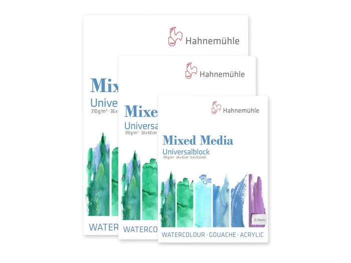 Hahnemuhle Universal Pad - Mixed Media 310 gsm 14 Sheets