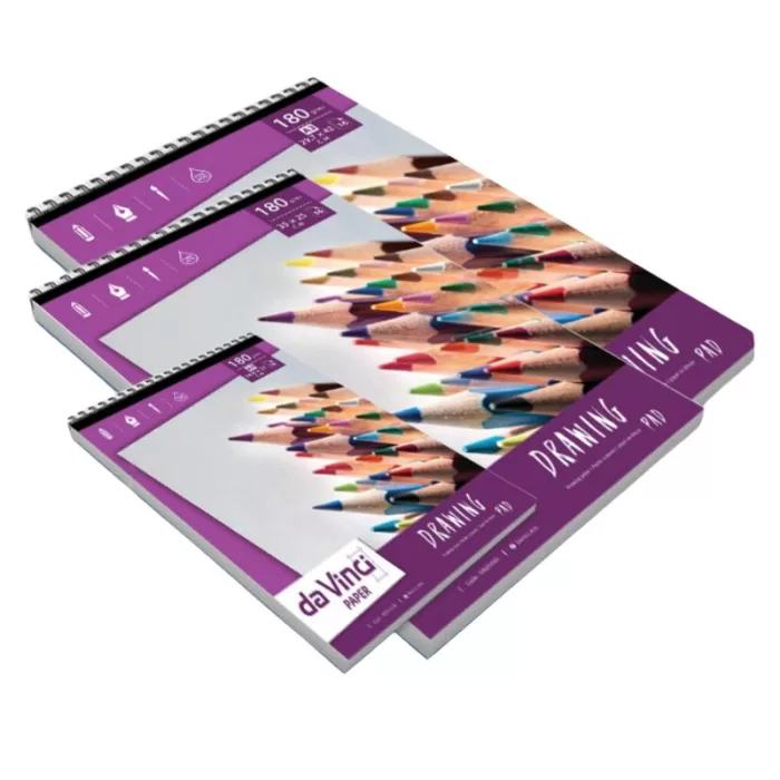 DaVinci Drawing Pad 16 Sheets 180gsm