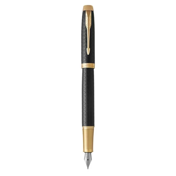 PARKER IM Premium Black/Gold GT Fountain Pen