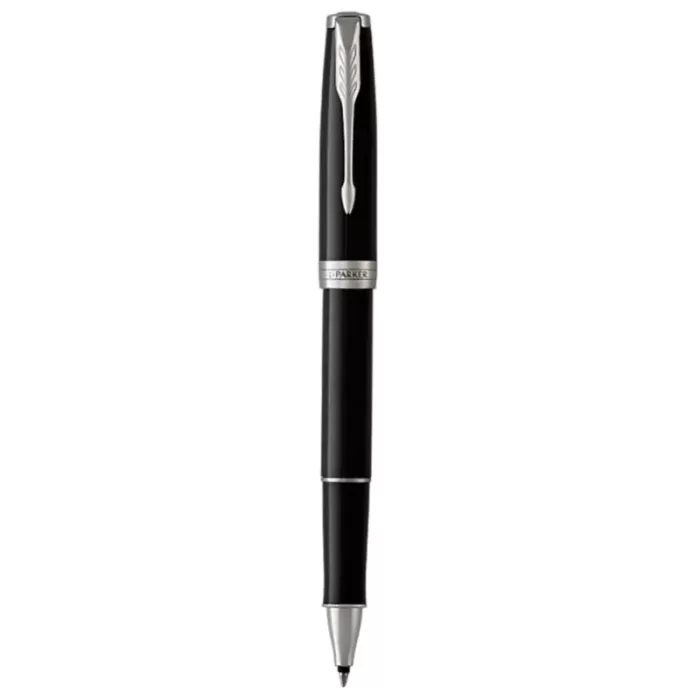 Parker Sonnet Black Lacquer ST Rollerball Pen