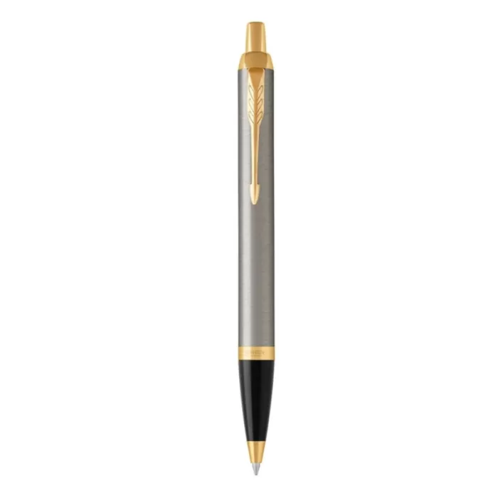 Parker IM Brushed Metal GT Ballpoint Pen