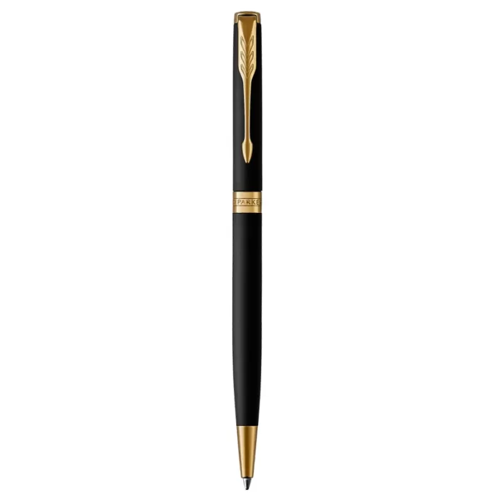 Parker Sonnet Slim Black GT Ballpoint Pen