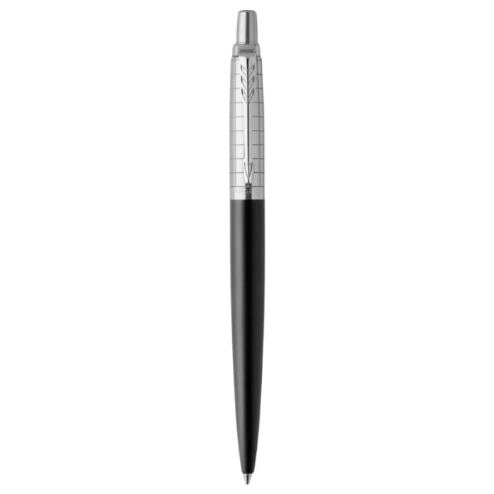 Parker Jotter Premium Bond Street Black Chrome Trim Ballpoint Pen