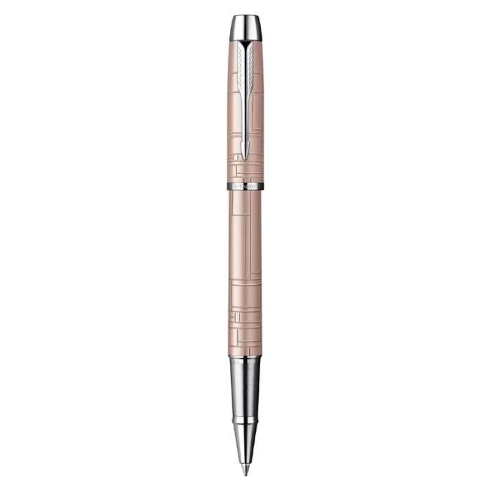 Parker IM Premium Metallic Pink Rollerball Pen