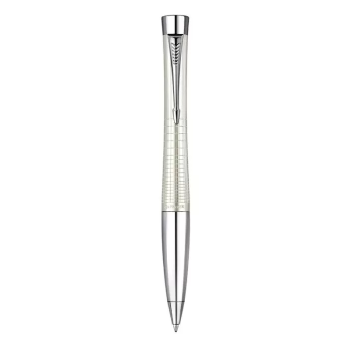 Parker Urban Premium Pearl Metal Chiselled CT Ballpoint Pen