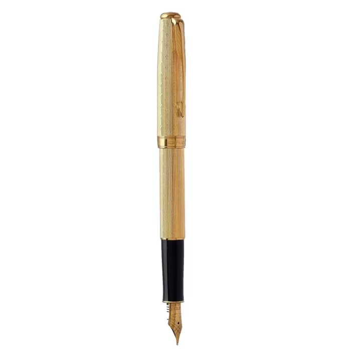 Parker Sonnet Chise Gold GT Fountain Pen