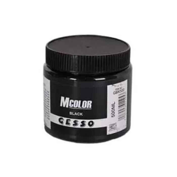 McOLOR Black Gesso 500ML