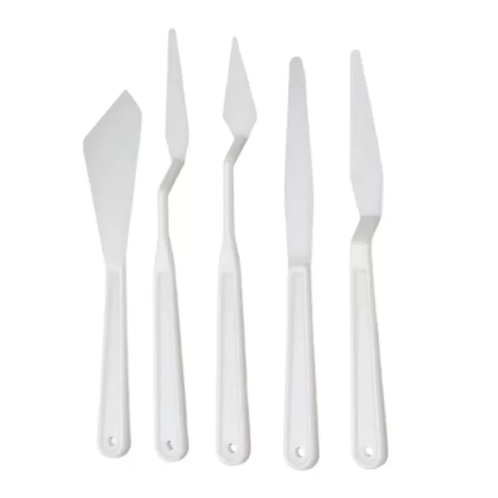 Plastic Palette Knife Set of 5