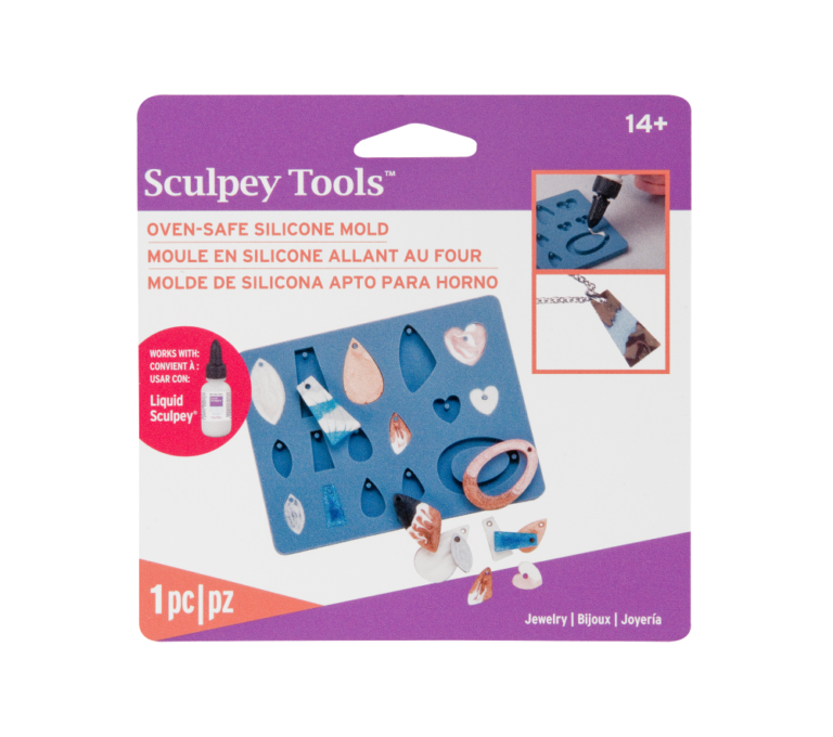 SCULPEY TOOLS JEWELRY OVEN-SAFE SILICONE MOLD