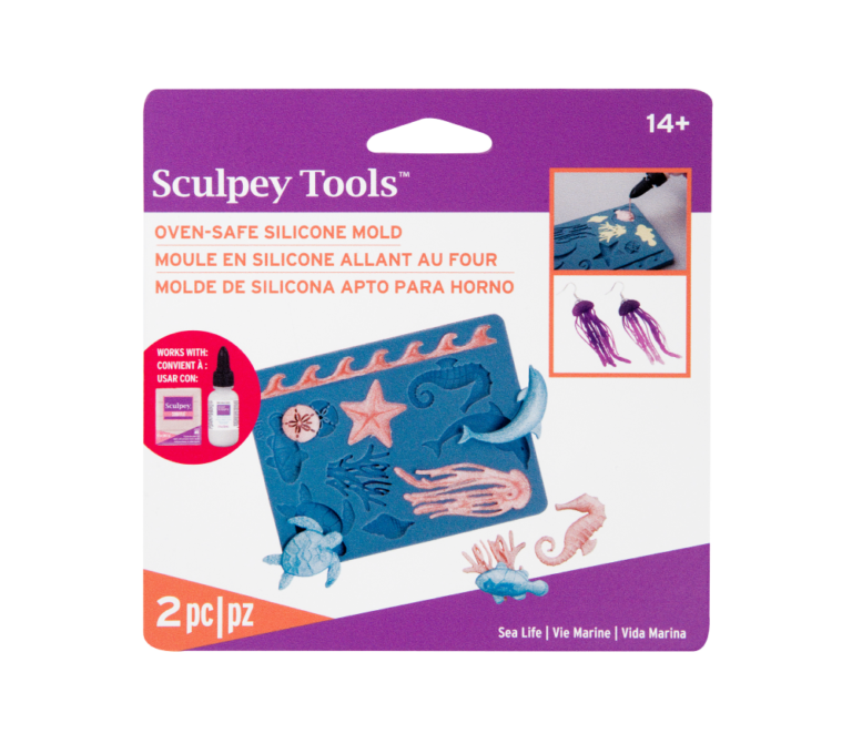 SCULPEY TOOLS SEA LIFE OVEN-SAFE SILICONE MOLD