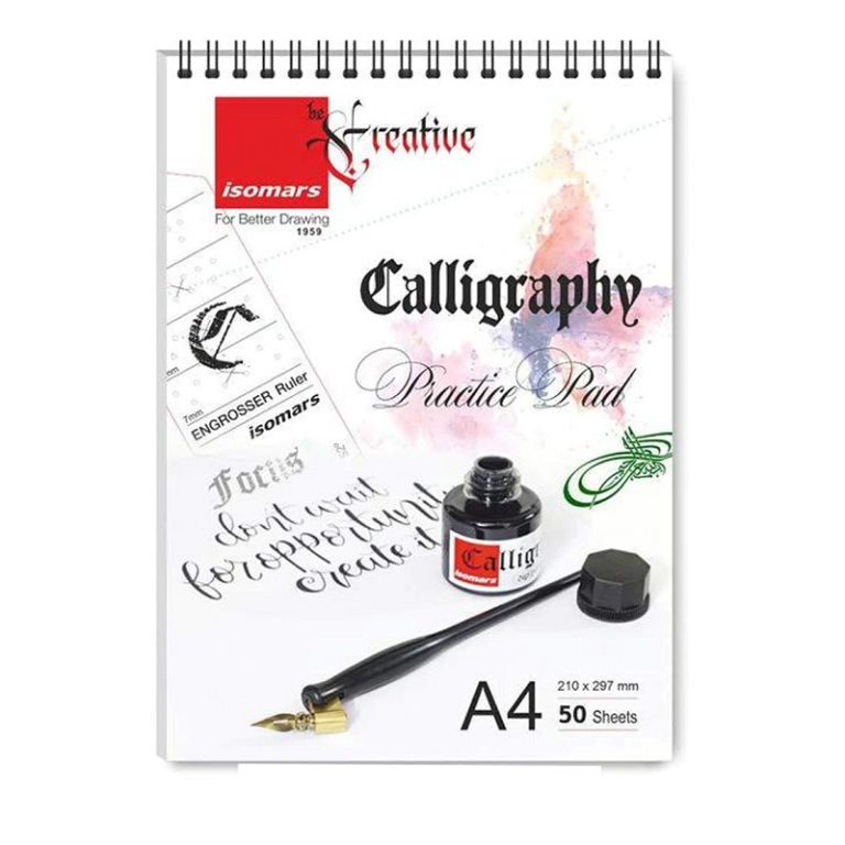 ISOMARS Calligraphy Practice Pad - A4