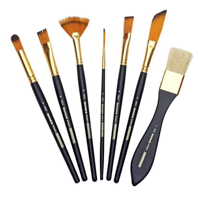 Isomars Mars Artist Brush Liner Combo - Set Of 7