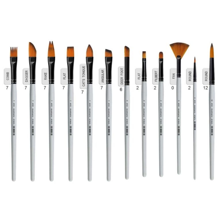 Isomars Precision Brushes Combo - Set Of 12