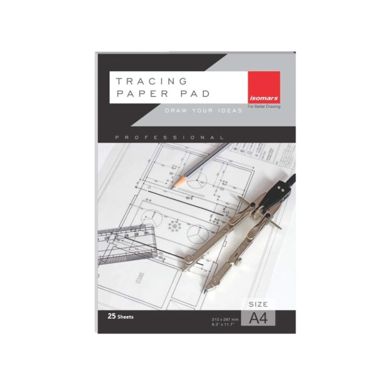 ISOMARS Tracing Paper Pad A4 -25 Sheets