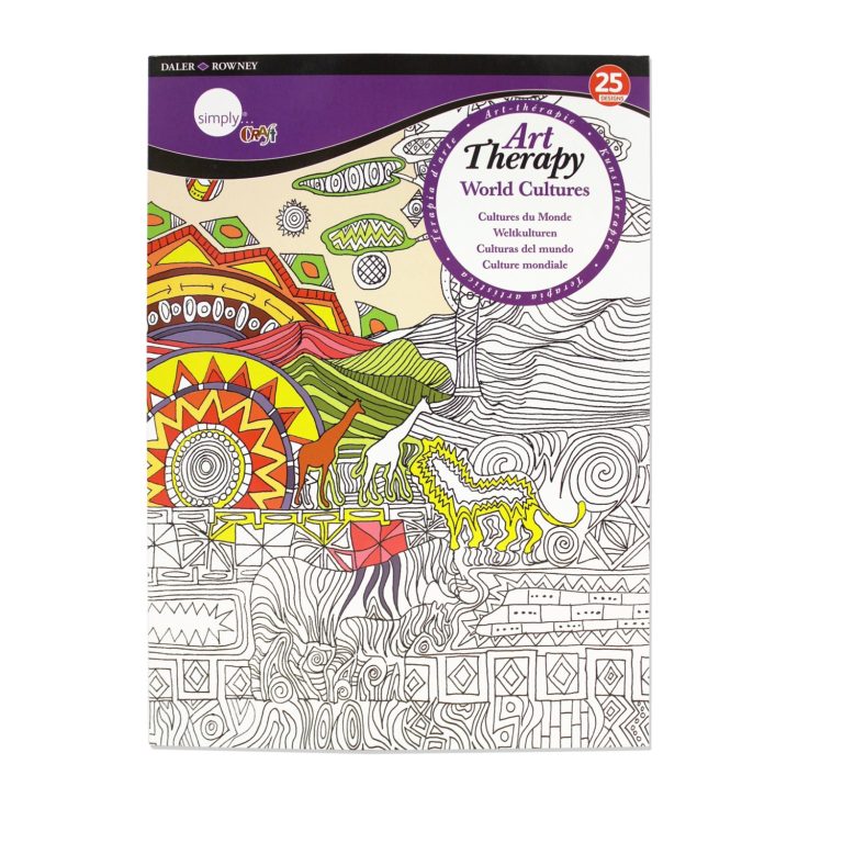 Daler Rowney Simply Art Therapy A4 - WORLD CULTURES