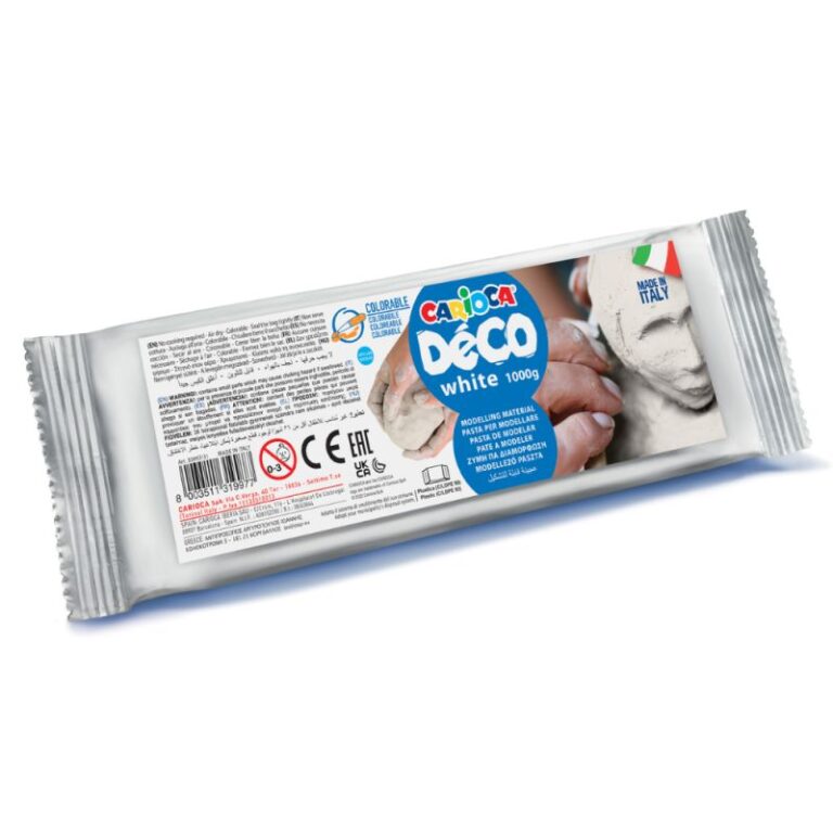 CARIOCA Deco White 1000Gr Air Dry Clay