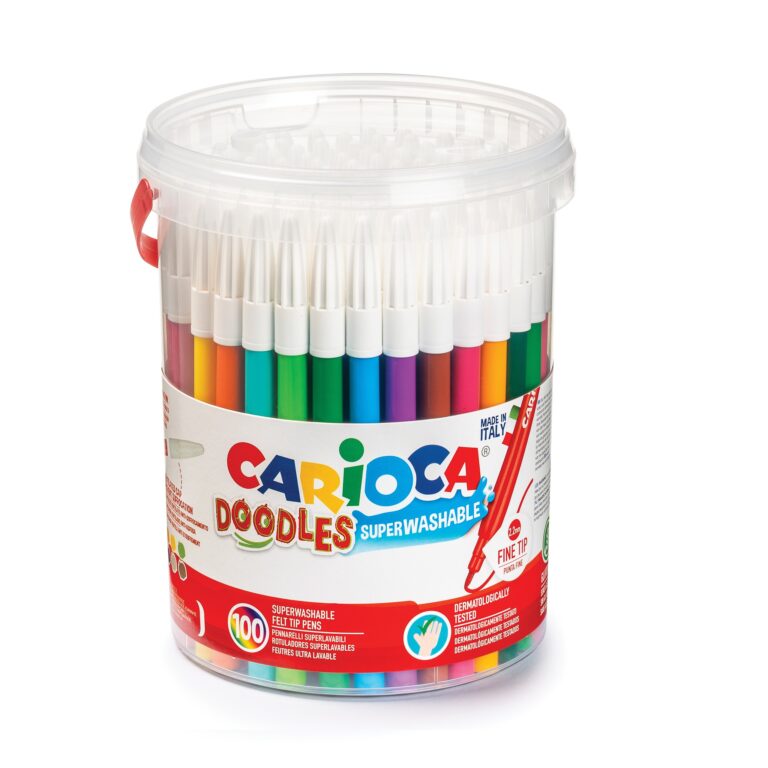 CARIOCA Doodles Fine Tip 2.2Mm 100Pcs