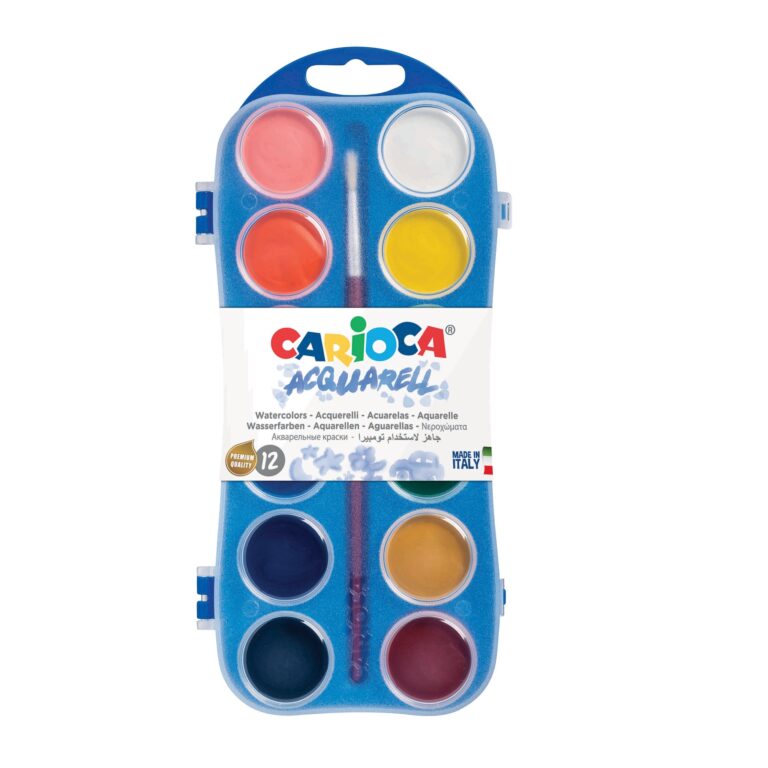 CARIOCA Acquarell Watercolor 12 Pcs