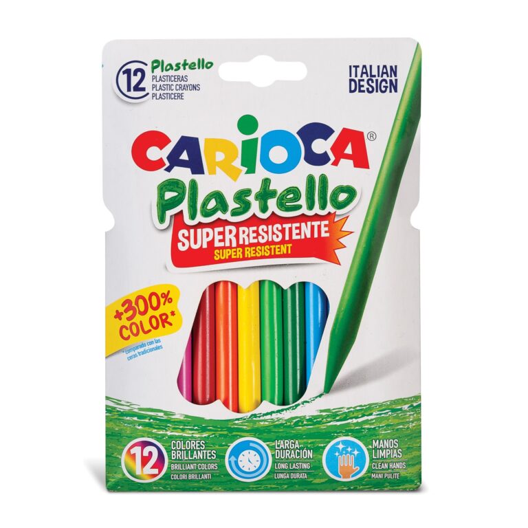 CARIOCA Plastello Pack Of 12