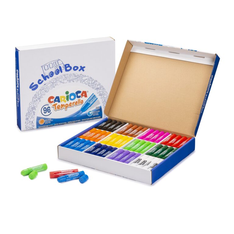 CARIOCA School Box Temperello Set Of 96 Pcs