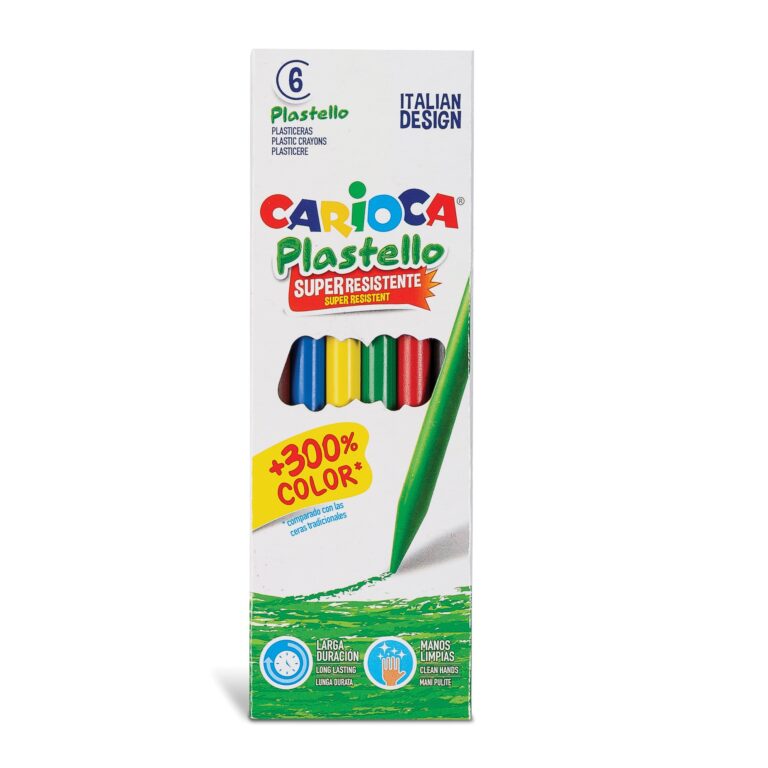 CARIOCA Plastello Pack Of 6