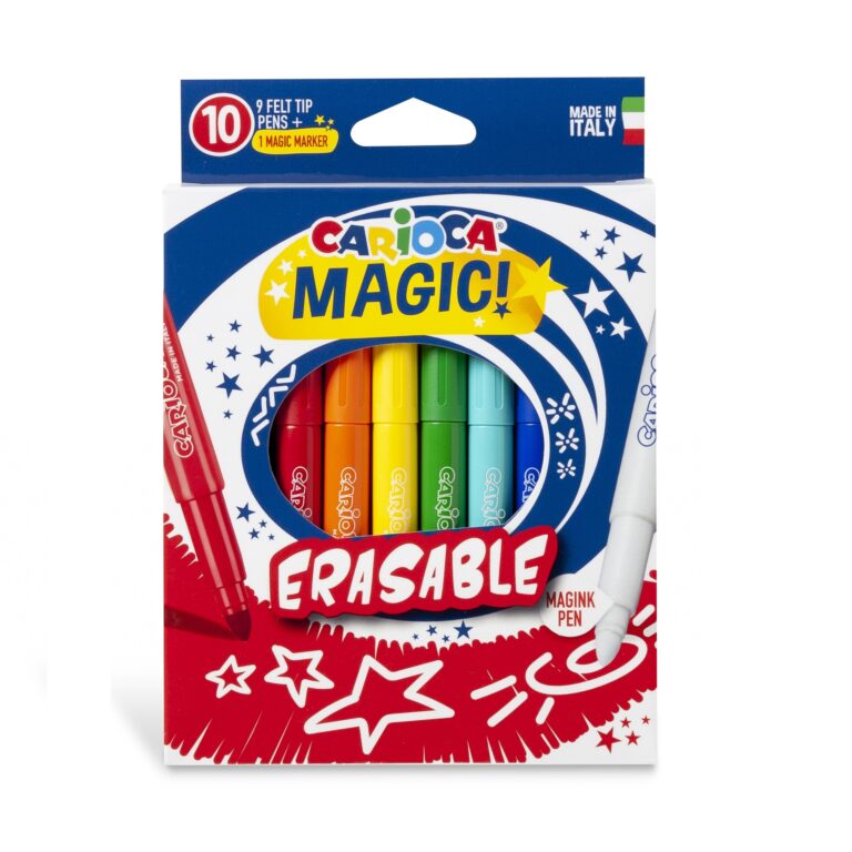 CARIOCA Magic Erasable Coloring Pen Set Of 10