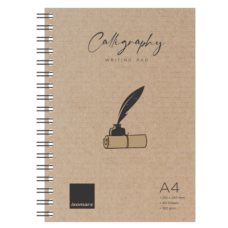 ISOMARS Calligraphy Writing Pad A5 100Gsm 40 Sheet