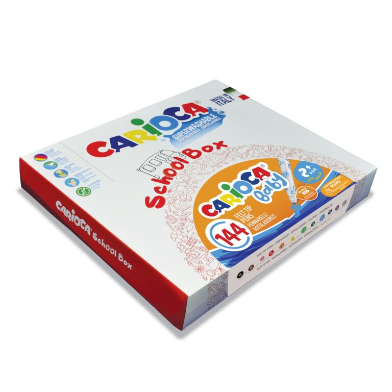 CARIOCA Super/W School Box 144Pcs