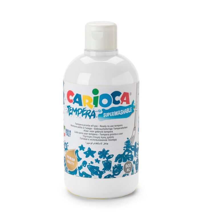 CARIOCA Tempera 500Ml Bottle White