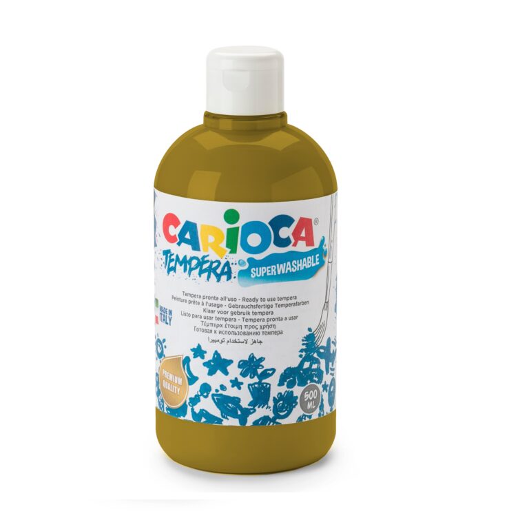 CARIOCA Tempera 500Ml Bottle Earth Of Sienna