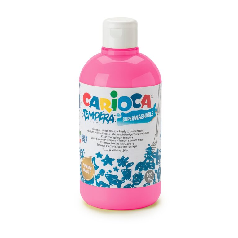 CARIOCA Tempera 500Ml Bottle Pink