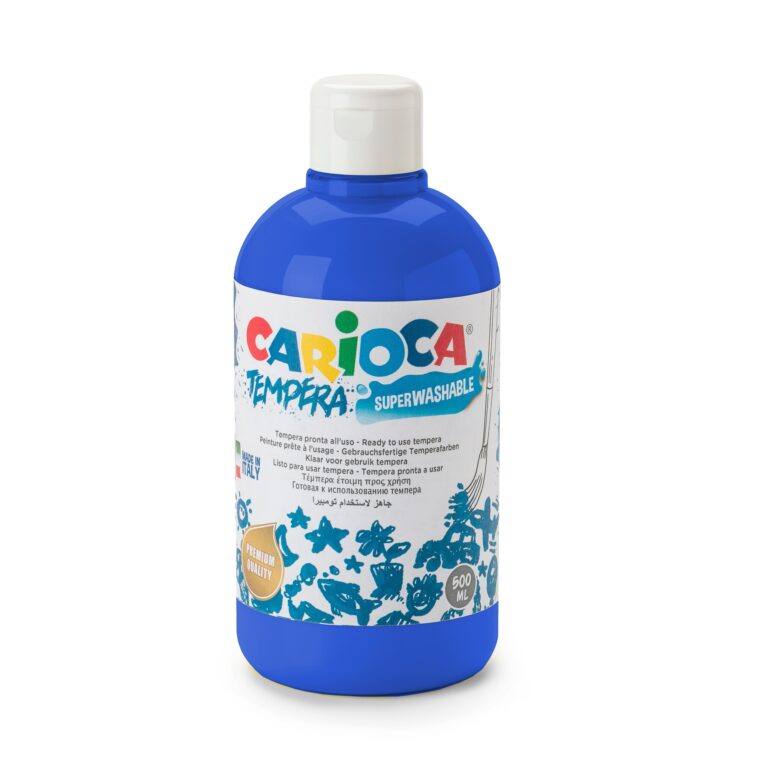 CARIOCA Tempera 500Ml Bottle Blue