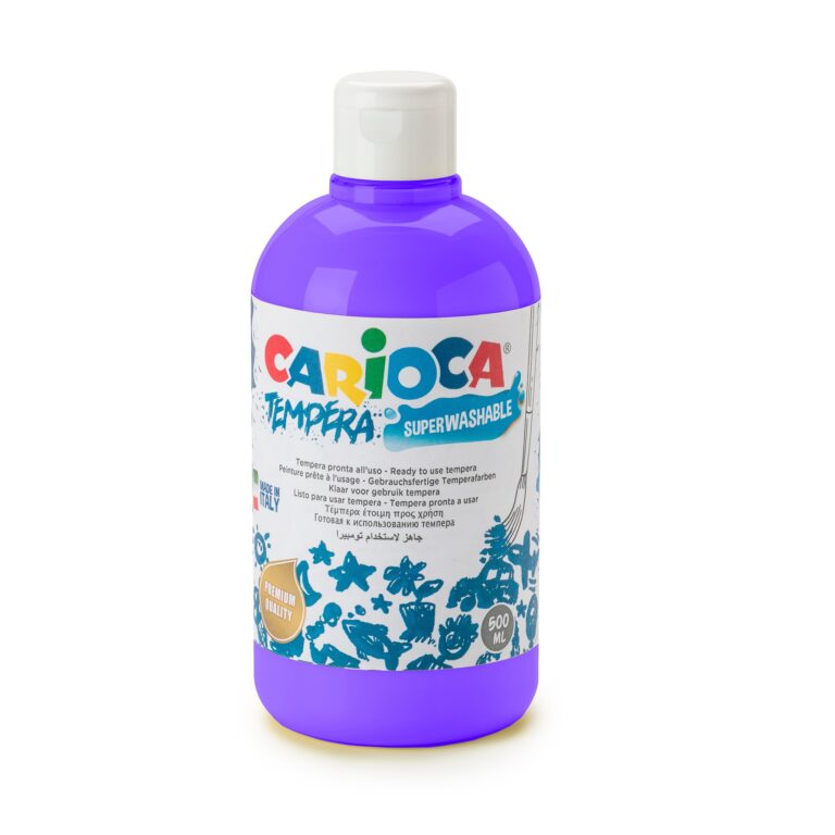 CARIOCA Tempera 500Ml Bottle Violet