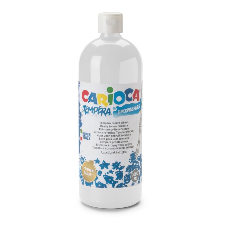 CARIOCA Tempera Bottle 1L White