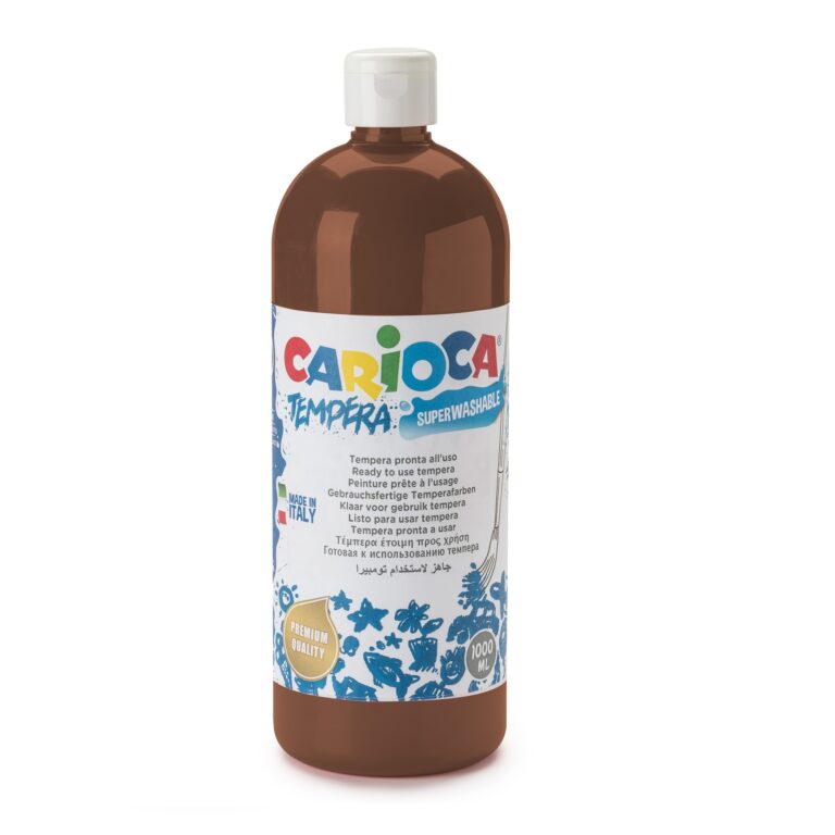 CARIOCA Tempera Bottle 1L Brown