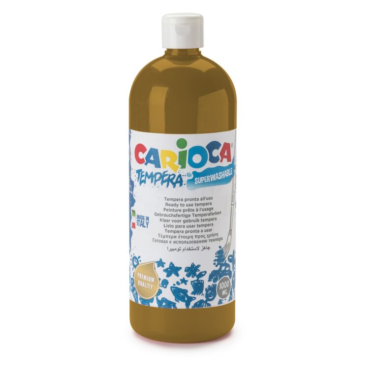 CARIOCA Tempera Bottle 1L Earth Of Sienna