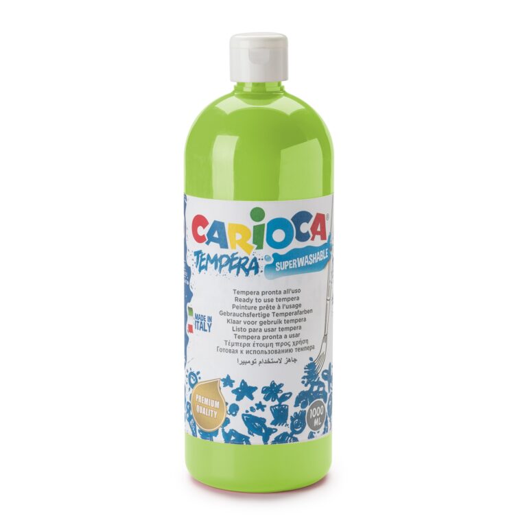 CARIOCA Tempera Bottle 1L Light Green