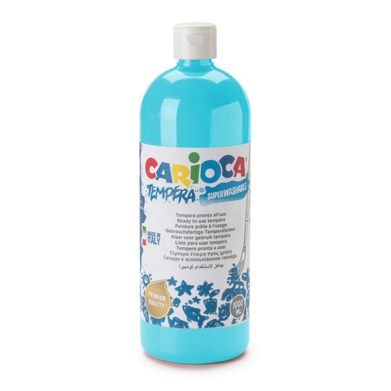 CARIOCA Tempera Bottle 1L Light Blue