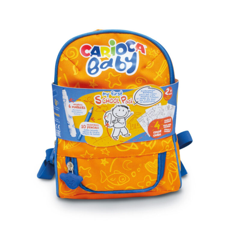 Carioca Baby Backpack & Coloring Set