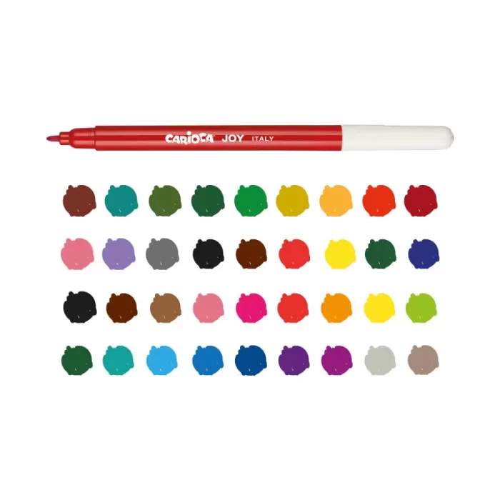 Carioca Joy 1 Meter Set of 100 Felt Tip Pens - Image 3