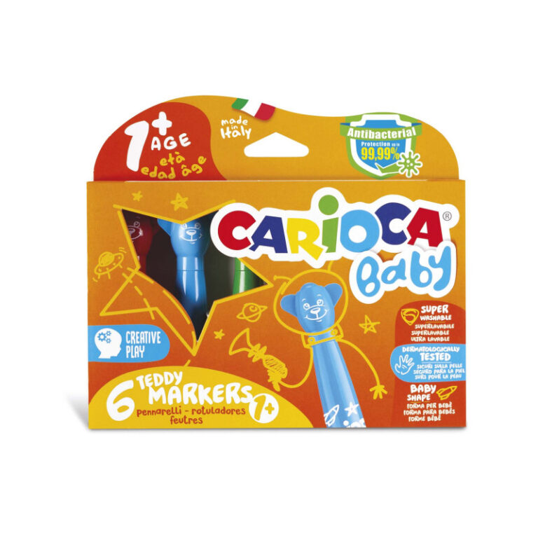 Carioca Baby Marker 1+6 Pcs