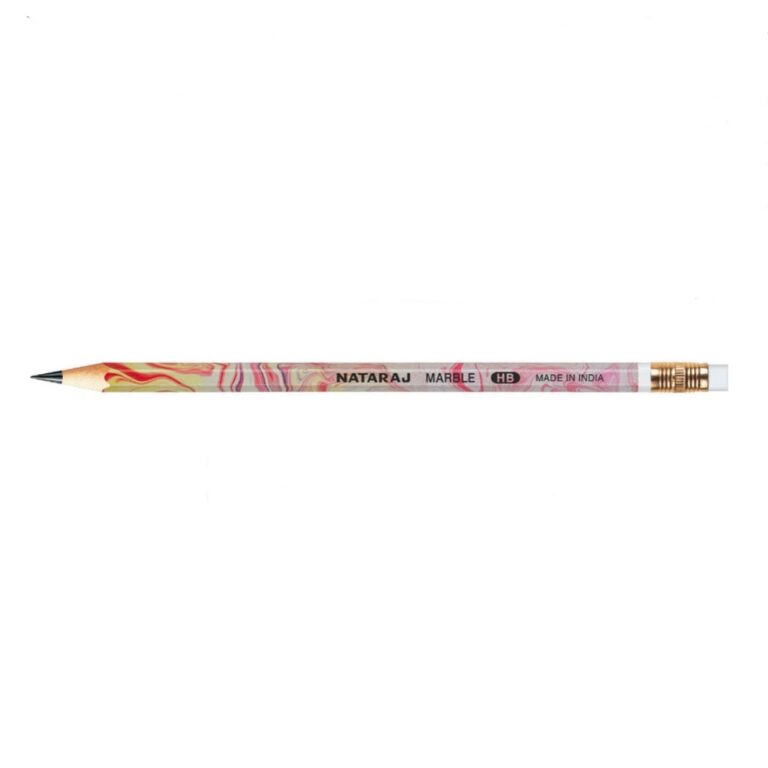 NATARAJ MARBLE RUBBER TIPPED PENCIL HB