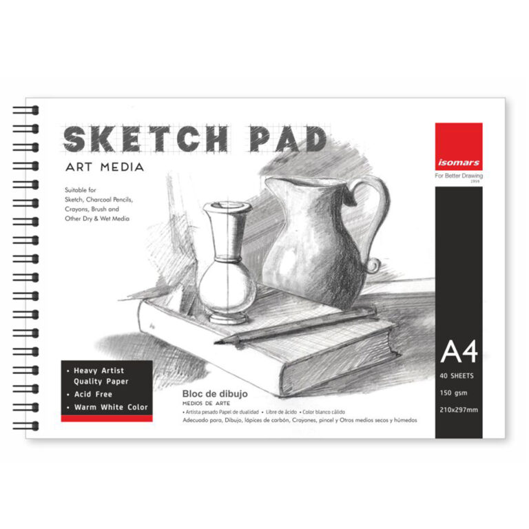 ISOMARS Sketch Pad Professional A3 150Gsm 40 Sheet