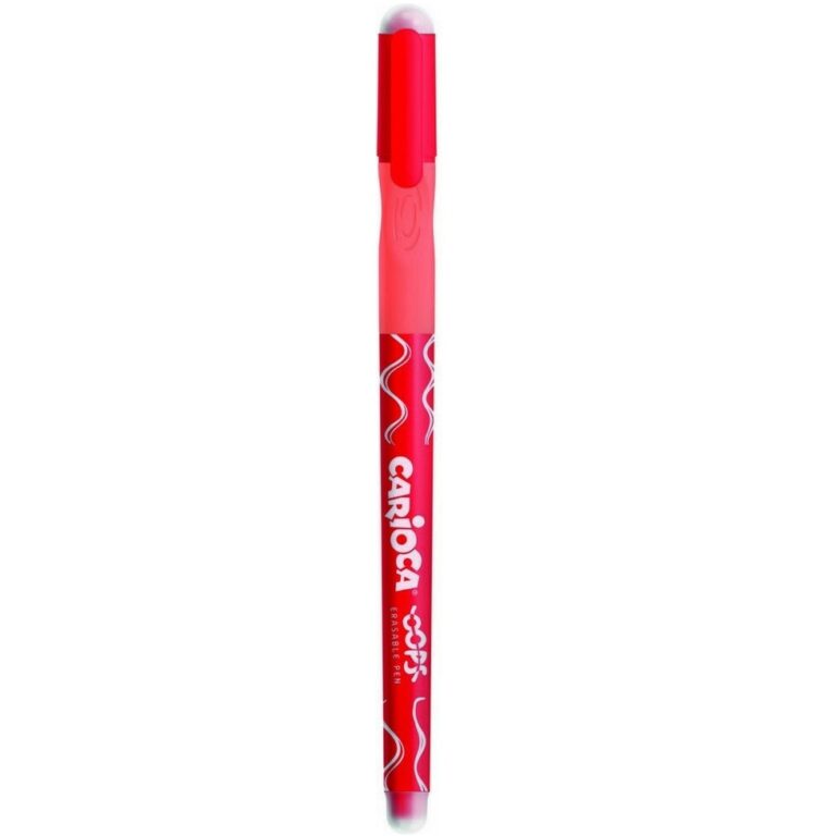 CARIOCA Oops Erasable Pen Red