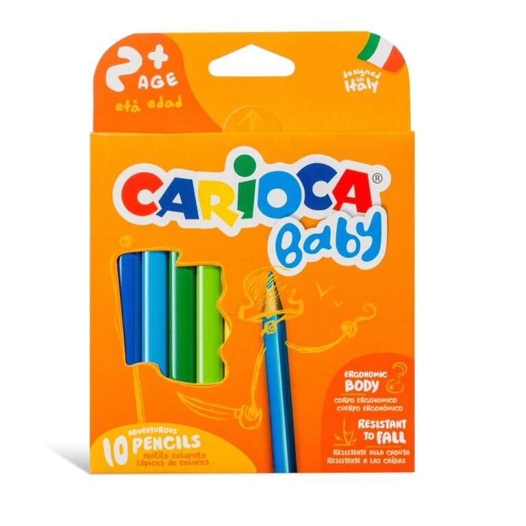 Carioca Baby Pencil 2+ 10Pcs