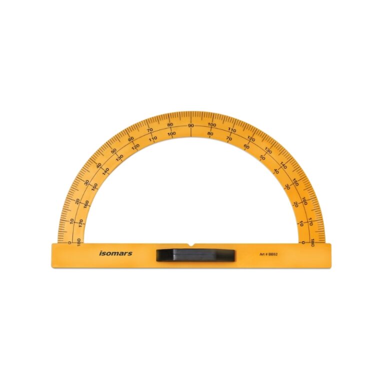 ISOMARS Protractor With Handle 445X254X4 Mm