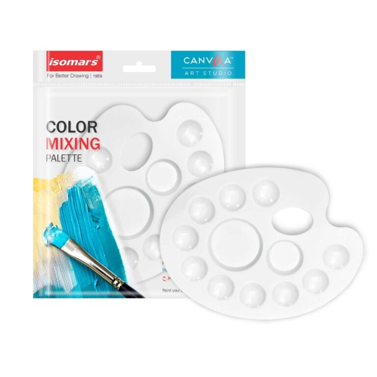 ISOMARS Color Mixing Dish - Oval Big