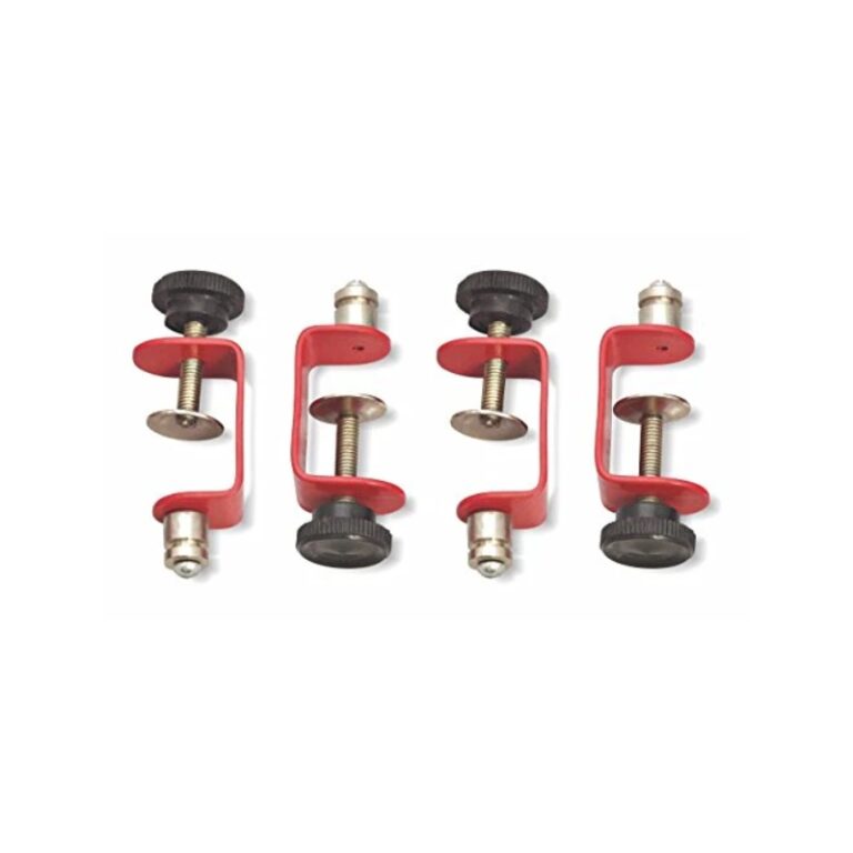 ISOMARS Metal Clamps Set Of 4